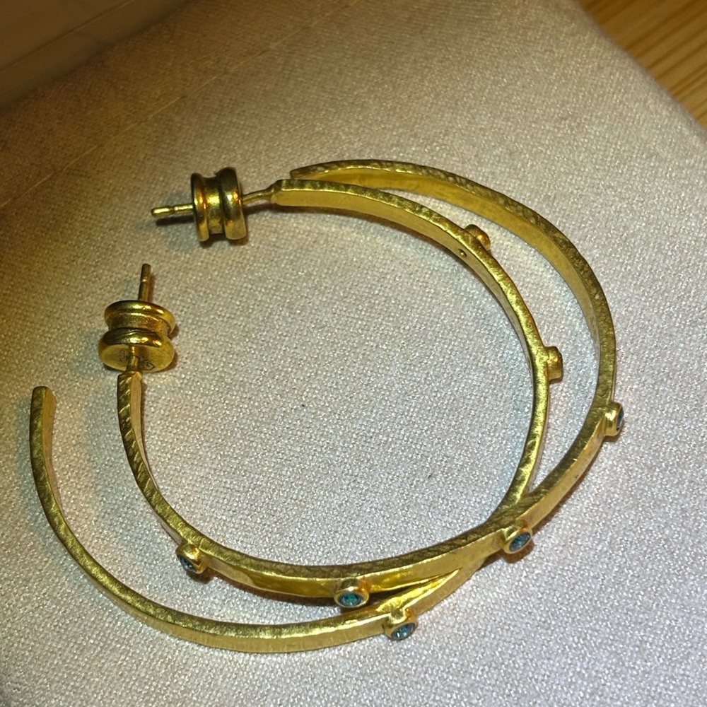 Julie Vos embellished hoops